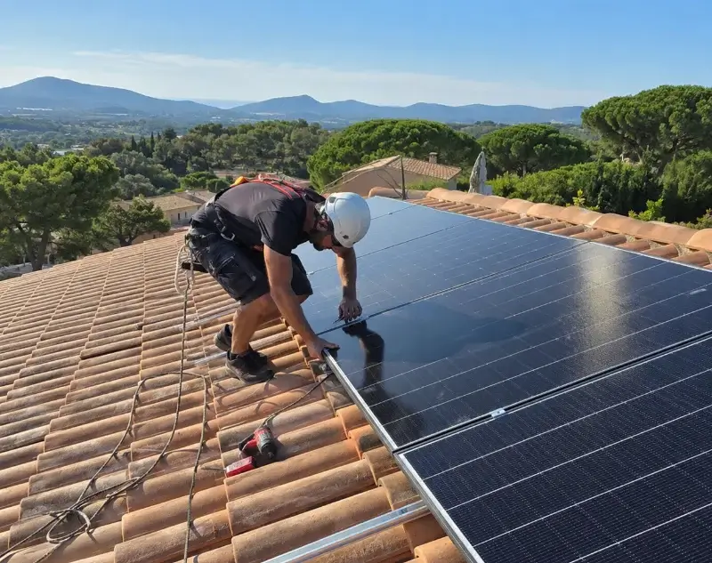 Installateur panneaux solaires Aragon — pose photovoltaïque sur toiture