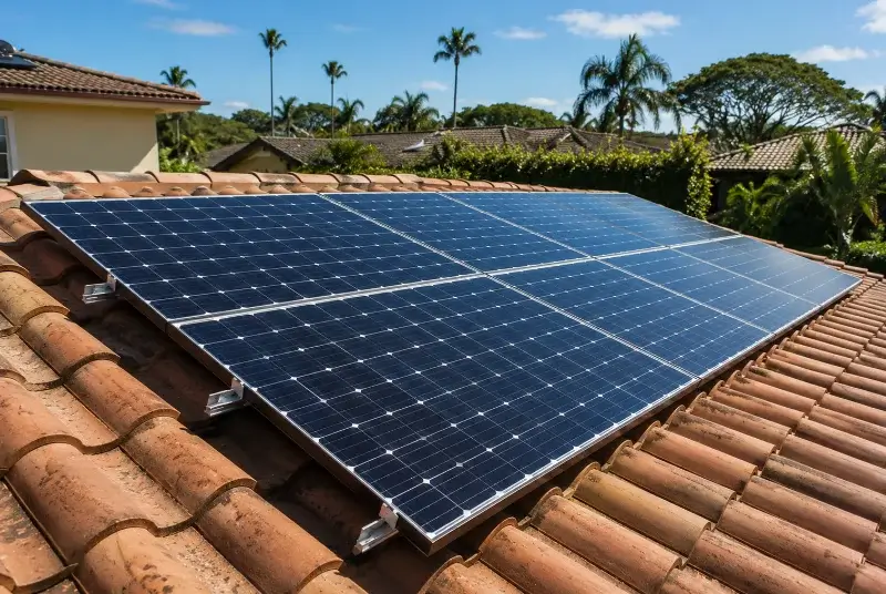 Installation de panneaux solaires à Aragon